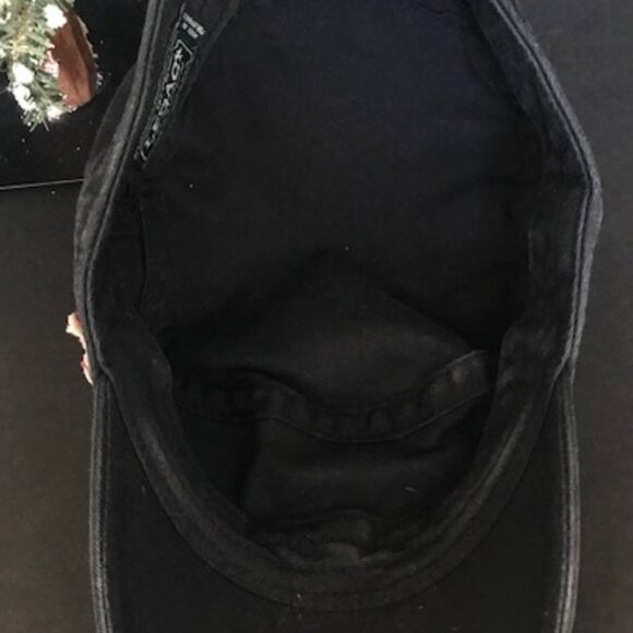 NEBRASKA CORNHUSKERS DISTRESSED BLACK CAP RED *N* PATCH CONDUCTORS HAT BY LEGACY - Picture 5 of 10